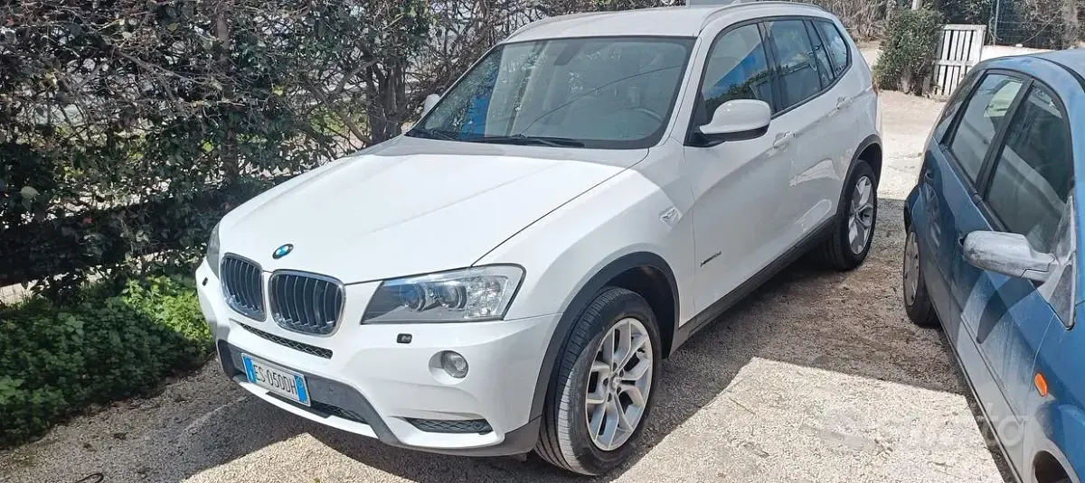 Usata BMW X3 Efficient Dynamics 184 CV (135 kW) 2013 Bianco SUV