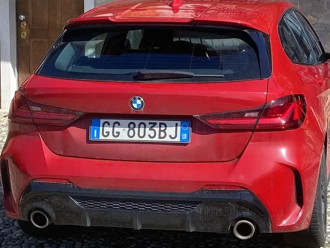Usata BMW M135 306 CV (225 kW) 2020 Rosso Utilitaria
