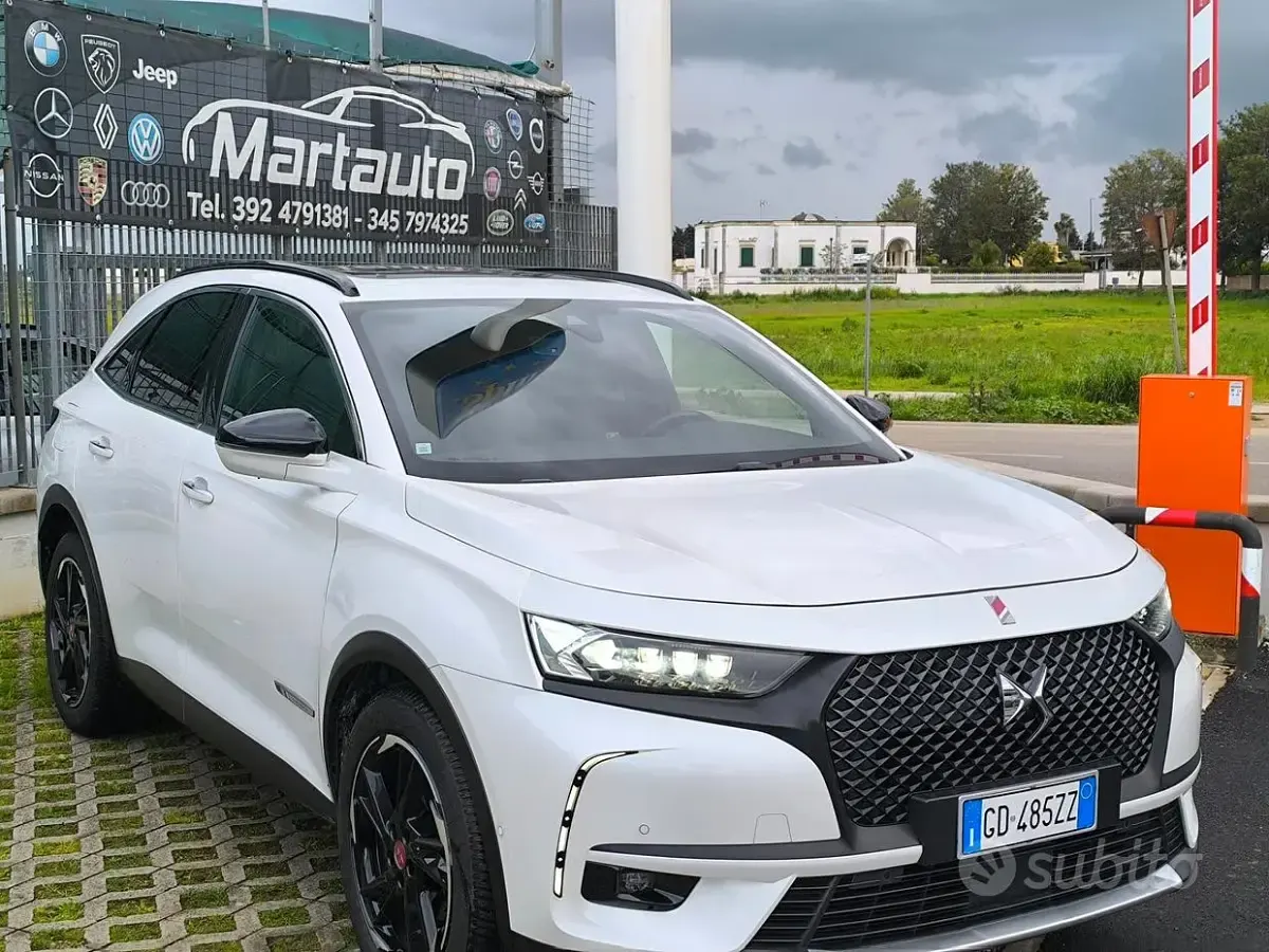 Usata DS Automobiles DS7 Crossback Performance Line Plus 131 CV (96 kW) 2021 Bianco SUV
