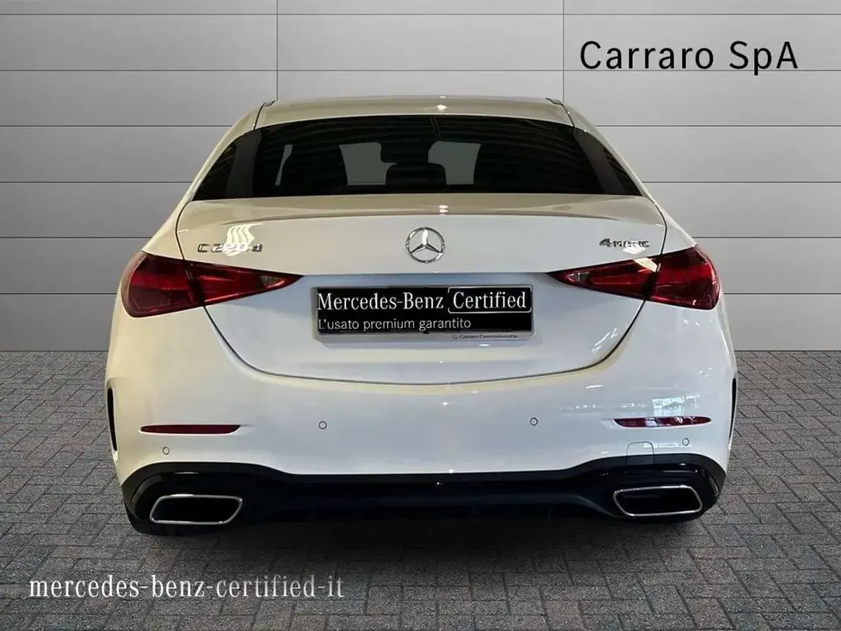 Usata Mercedes C220 Advanced 197 CV (144 kW) 2025 Bianco Berlina