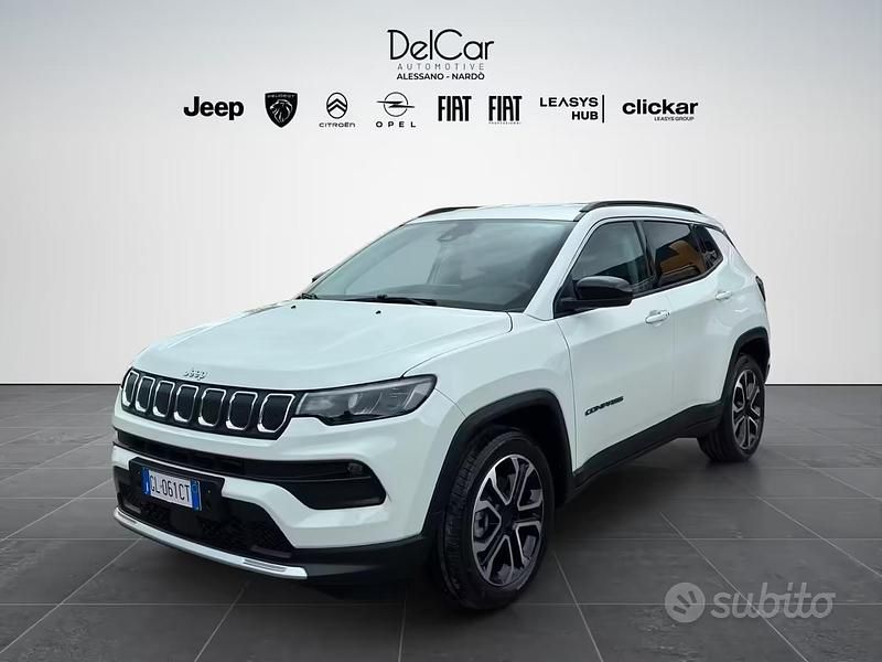 Usata Jeep Compass Limited 131 CV (96 kW) 2022 Bianco SUV