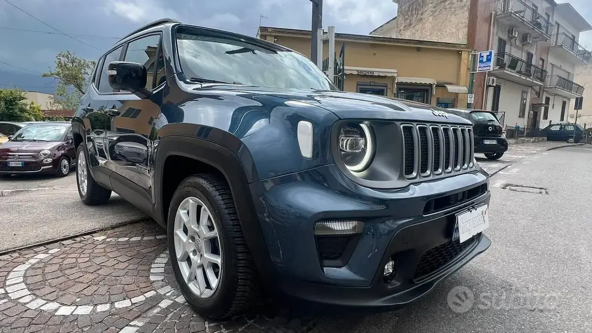 Usata Jeep Renegade Limited 131 CV (96 kW) 2022 Blu SUV