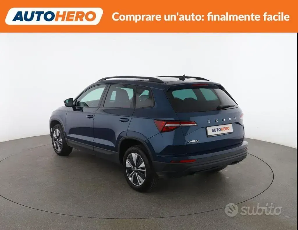 Usata Skoda Karoq Executive 150 CV (110 kW) 2022 Blu SUV