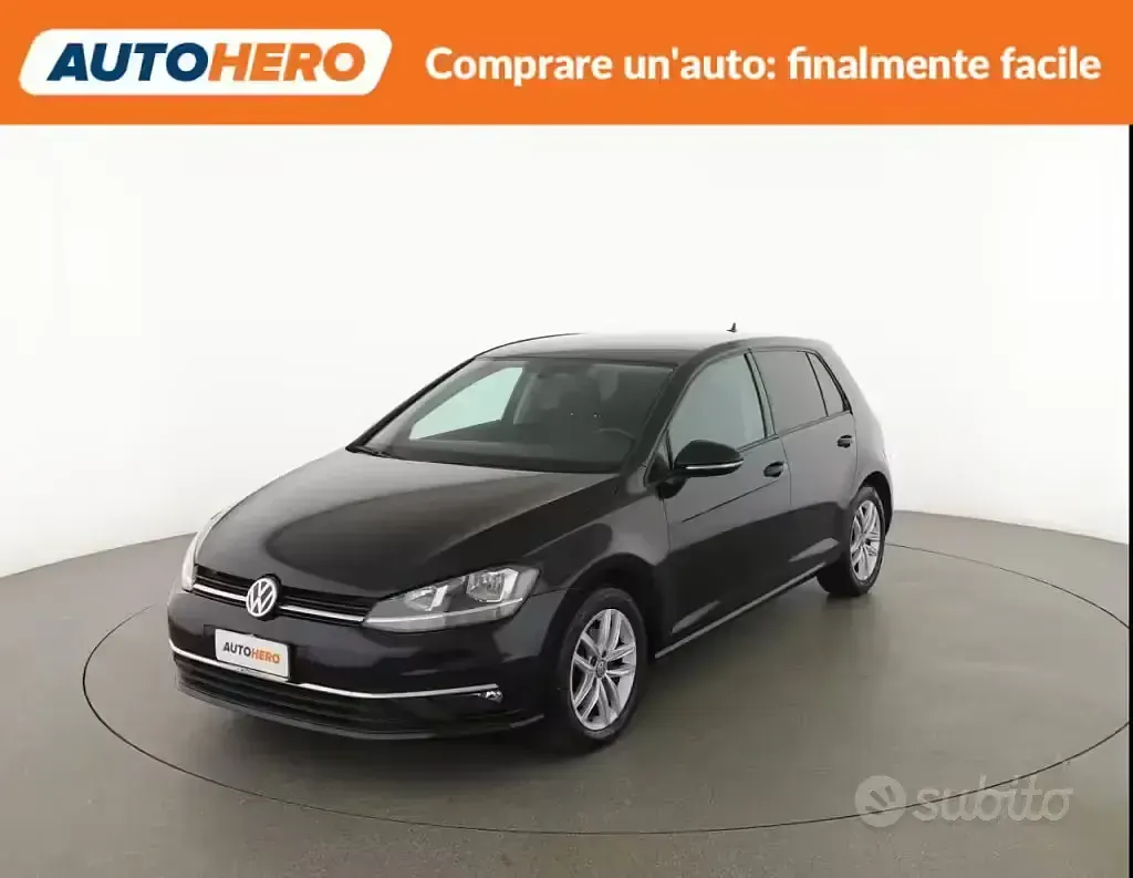 Usata VW Golf VII Business 150 CV (110 kW) 2020 Nero Berlina