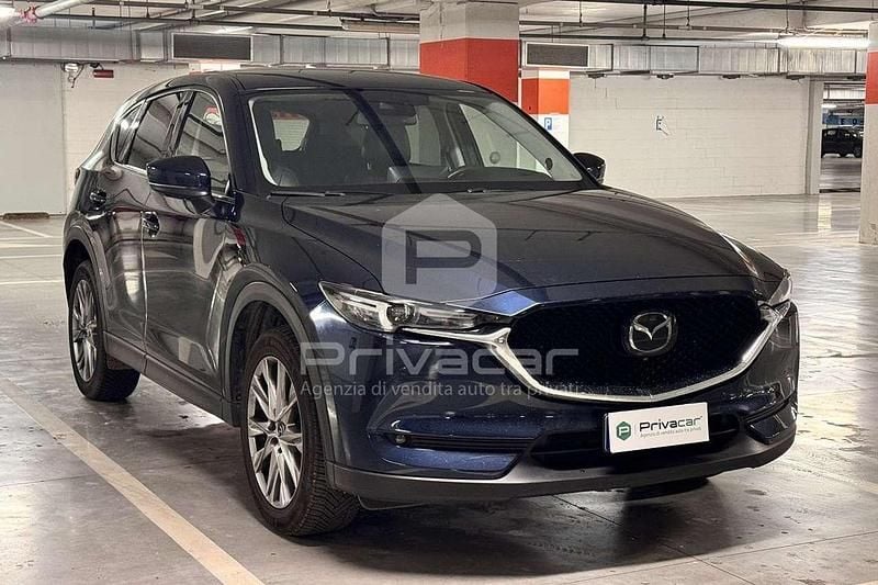 Usata Mazda CX-5 Exclusive 150 CV (110 kW) 2021 Blu SUV