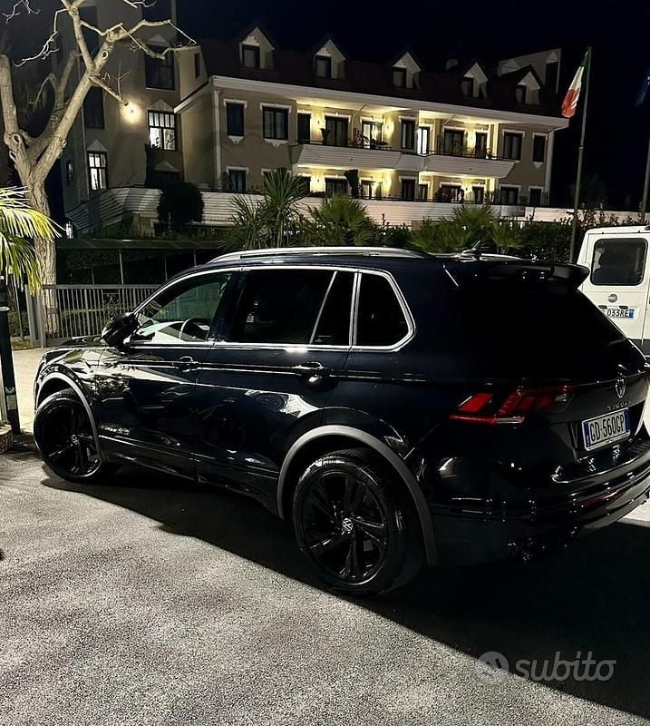 Usata VW Tiguan 150 CV (110 kW) 2021 Nero SUV