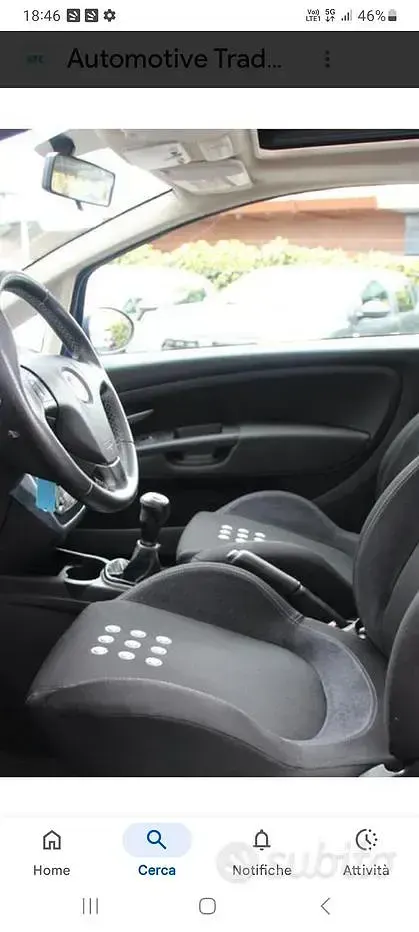 Usata Fiat Grande Punto Sport 90 CV (66 kW) 2013 Nero Utilitaria
