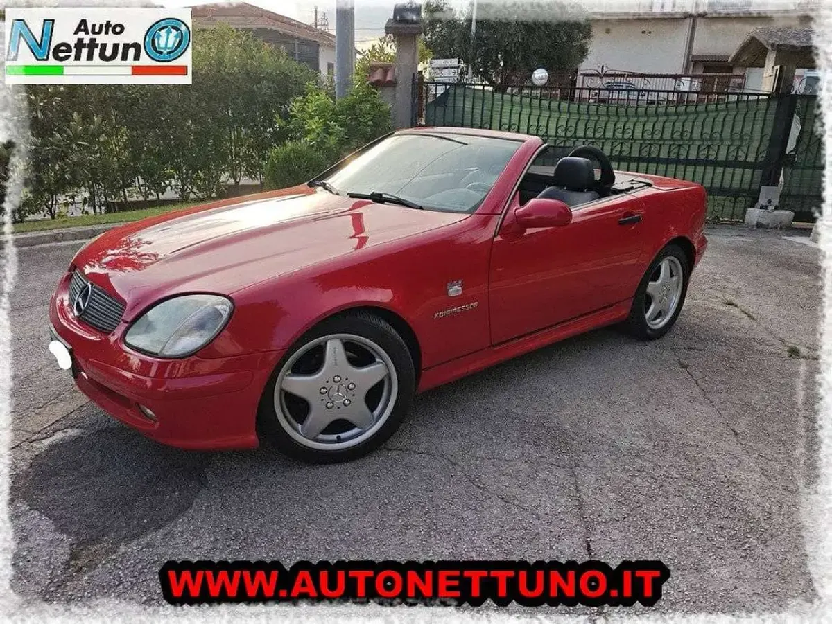 Usata Mercedes SLK200 AMG 192 CV (141 kW) 1998 Rosso Cabrio