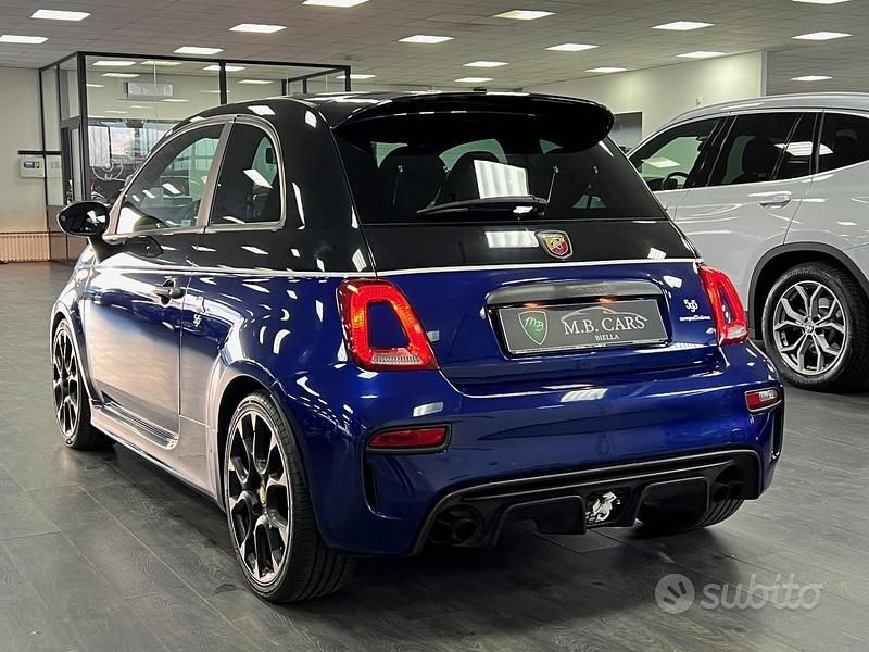 Usata Abarth 595 Competizione 180 CV (132 kW) 2017 Blu Utilitaria