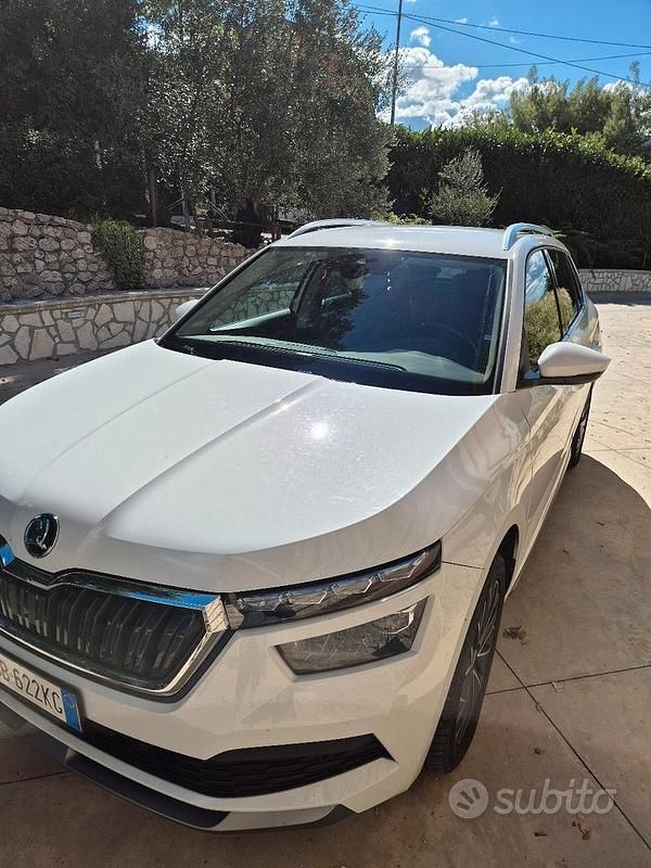 Usata Skoda Kamiq 90 CV (66 kW) 2021 Bianco SUV