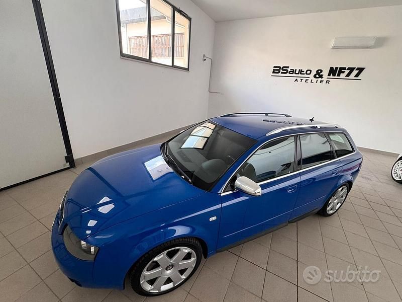 Usata Audi S4 Ambiente 344 CV (253 kW) 2003 Blu Station wagon