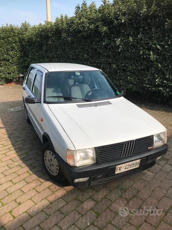 Usata Fiat Uno 70 CV (51 kW) 1988 Bianco Utilitaria