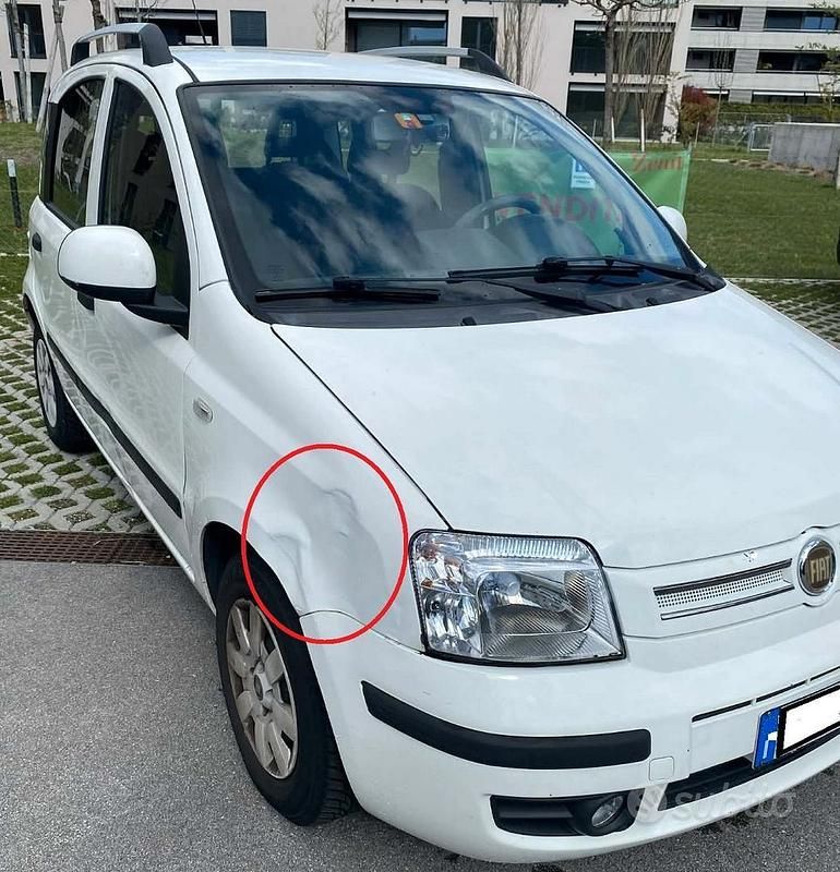 Usata Fiat Panda Dynamic 69 CV (50 kW) 2010 Bianco Utilitaria