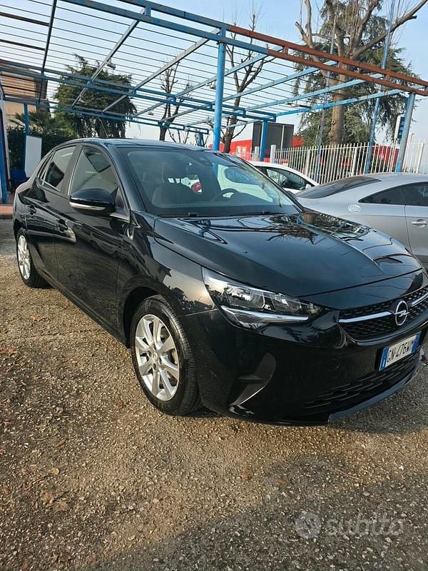 Usata Opel Corsa Edition 75 CV (55 kW) 2023 Nero Utilitaria