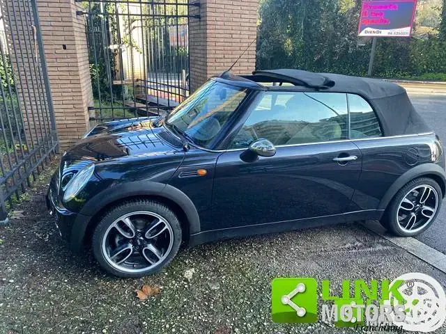 Usata Mini One Cabriolet 89 CV (65 kW) 2005 Nero Cabrio