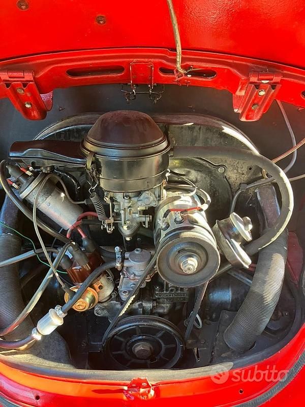 Usata VW Beetle 1950 Rosso Utilitaria