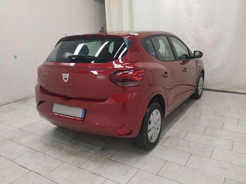 Usata Dacia Sandero Comfort 101 CV (74 kW) 2021 Rosso Utilitaria