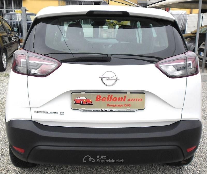 Usata Opel Crossland X 82 CV (60 kW) 2018 Bianco SUV