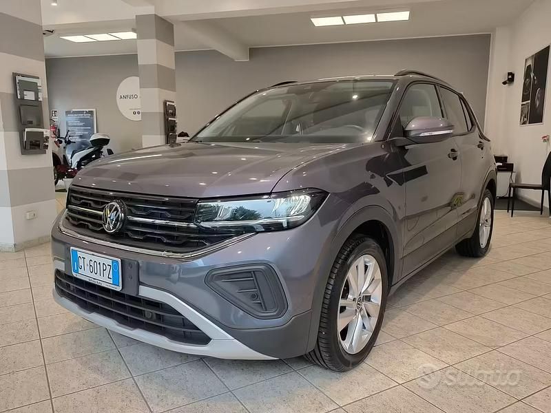 Usata VW T-Cross Edition 95 CV (69 kW) 2024 Grigio SUV