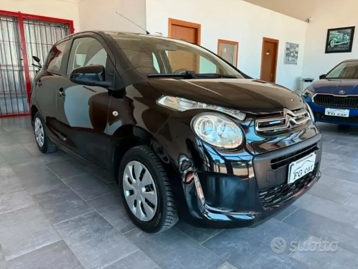 Usata Citroën C1 Feel 72 CV (52 kW) 2018 Nero Utilitaria