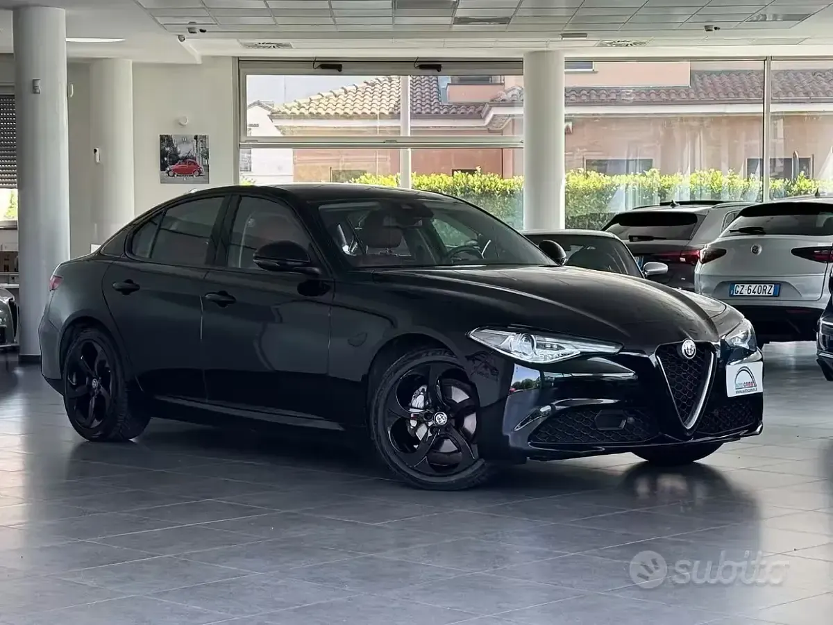 Usata Alfa Romeo Giulia Super 200 CV (147 kW) 2019 Nero Berlina