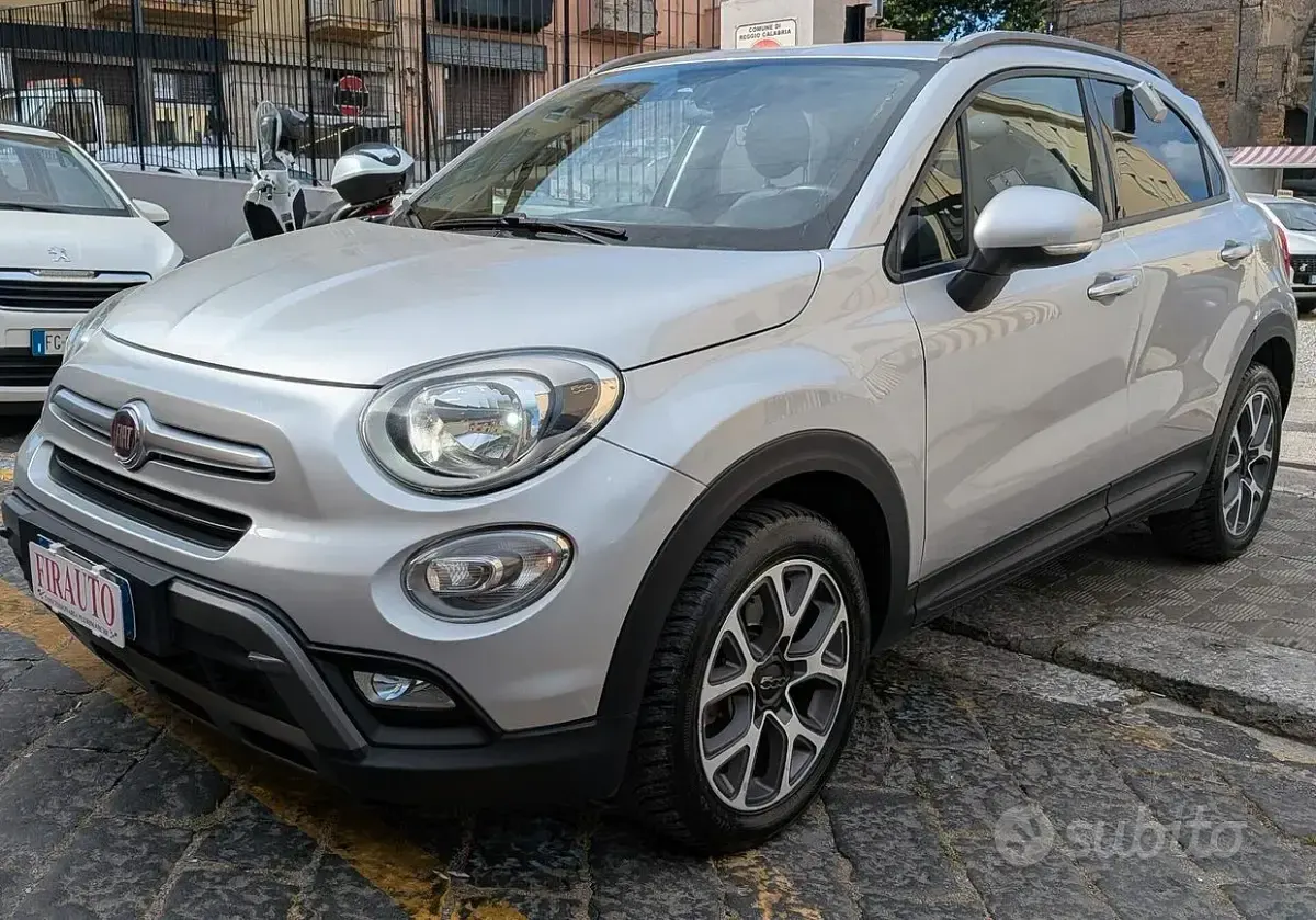 Usata Fiat 500X Cross 95 CV (69 kW) 2016 Grigio SUV