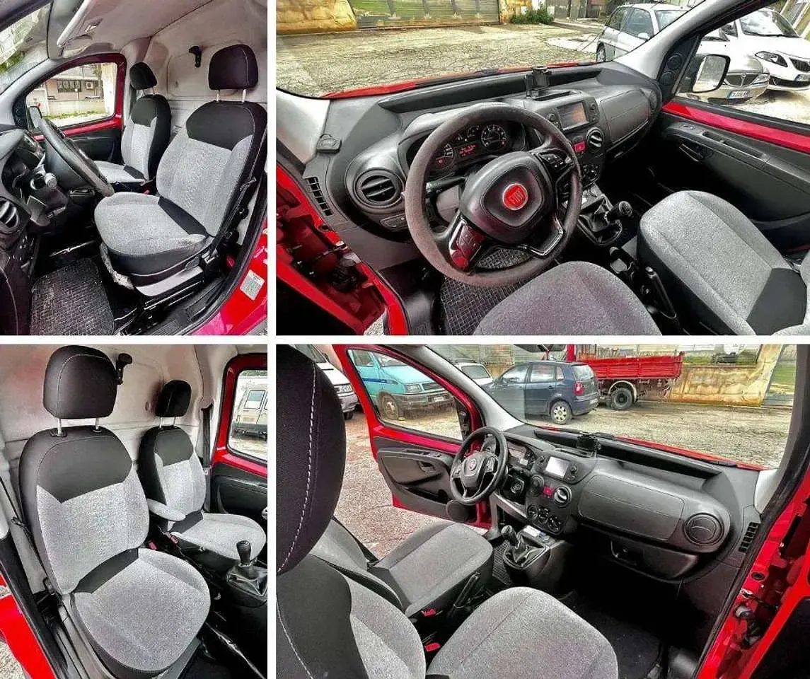 Usata Fiat Fiorino 95 CV (69 kW) 2017 Rosso tiziano Monovolume