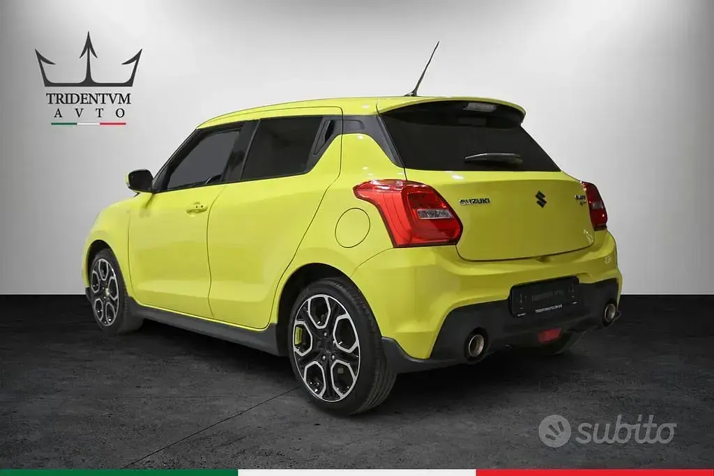 Usata Suzuki Swift Sport 140 CV (102 kW) 2018 Giallo Utilitaria