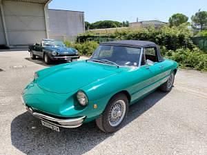 Usata Alfa Romeo GT Junior 89 CV (65 kW) 1968 Verde Cabrio