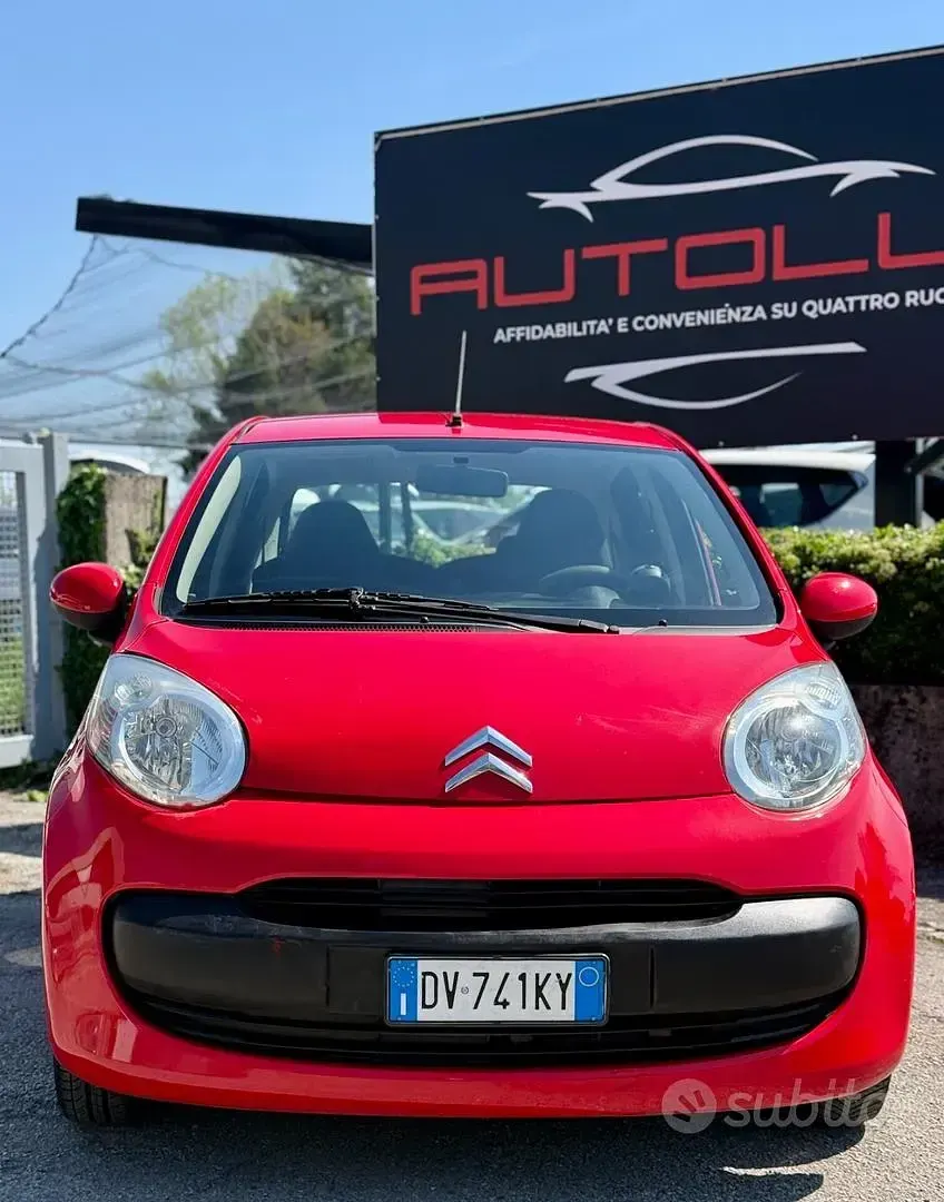 Gebraucht Citroën C1 68 PS (50 kW) 2009 Rot Kleinwagen