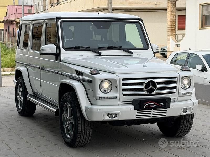 Usata Mercedes G350 211 CV (155 kW) 2014 Bianco SUV