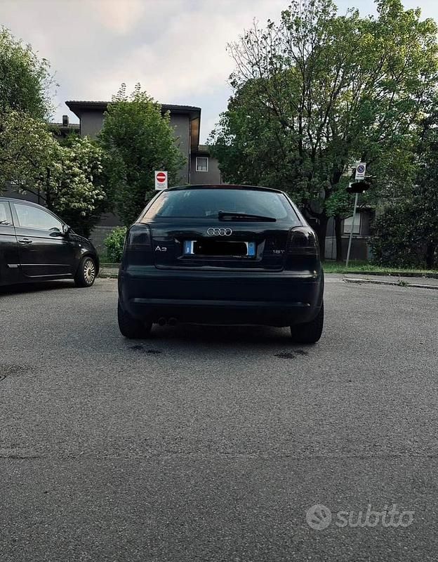 Usata Audi A3 160 CV (117 kW) 2008 Nero Coupé