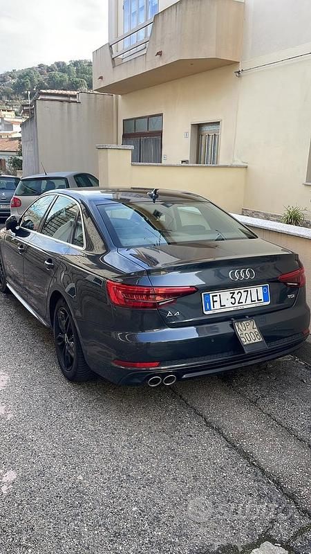 Usata Audi A4 S-Line 190 CV (139 kW) 2018 Nero Berlina