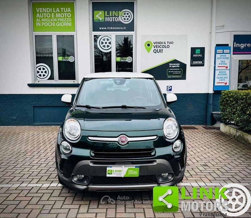 Usata Fiat 500L Trekking 105 CV (77 kW) 2013 Verde Monovolume