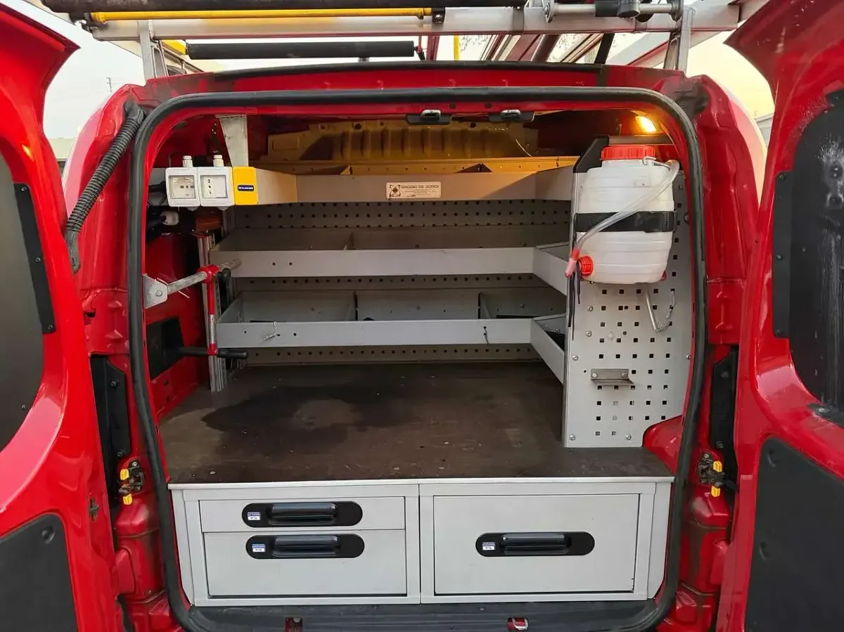 Usata Fiat Fiorino 95 CV (69 kW) 2015 Rosso Monovolume