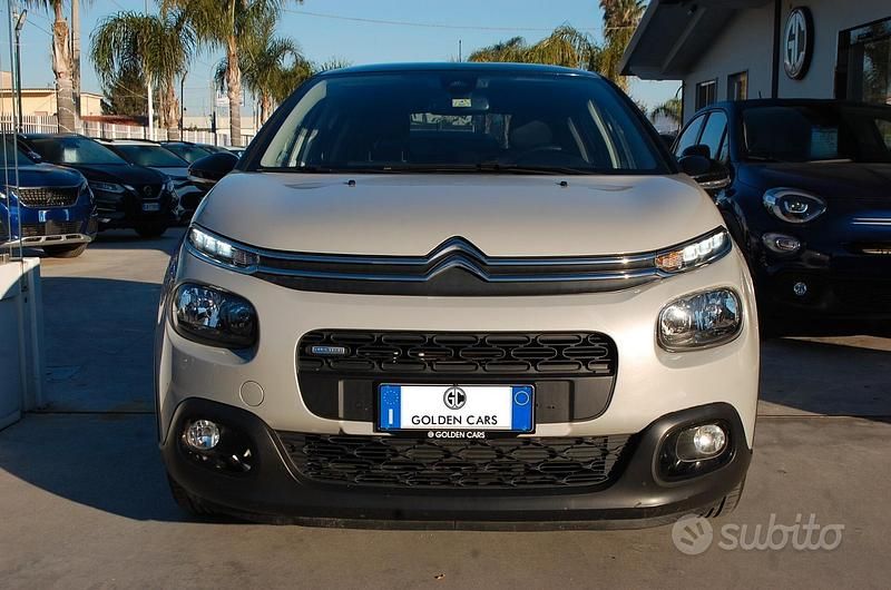Usata Citroën C3 PureTech 82 CV (60 kW) 2017 Grigio Berlina