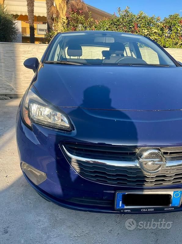 Usata Opel Corsa 75 CV (55 kW) 2017 Blu Berlina