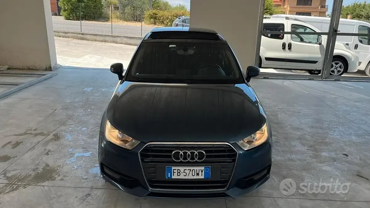 Usata Audi A1 90 CV (66 kW) 2016 Blu Utilitaria