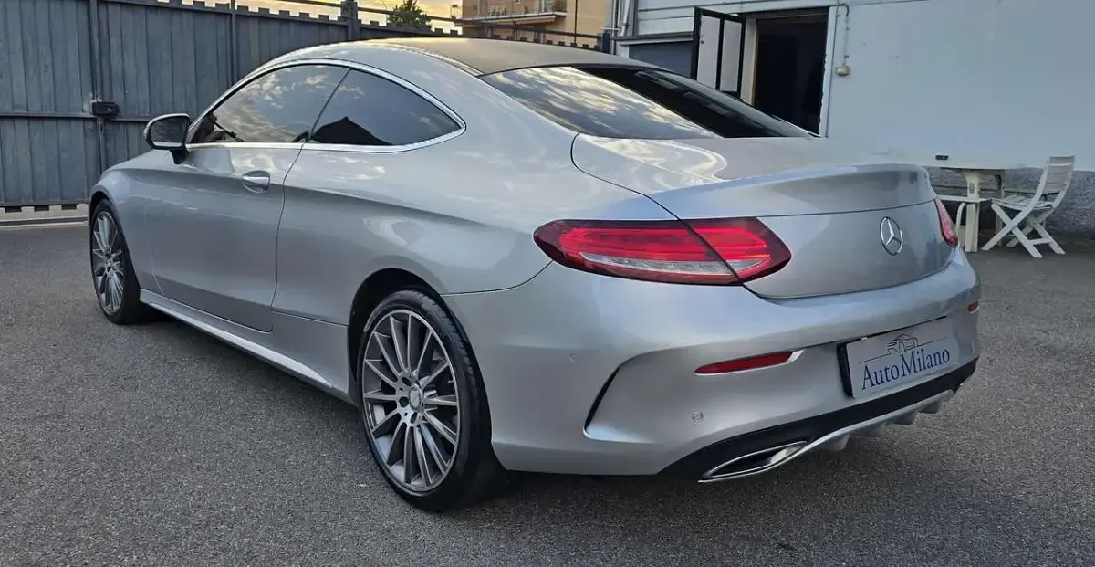 Second-hand Mercedes C220 Premium Plus 170 CP (125 kW) 2016 Gri Coupe