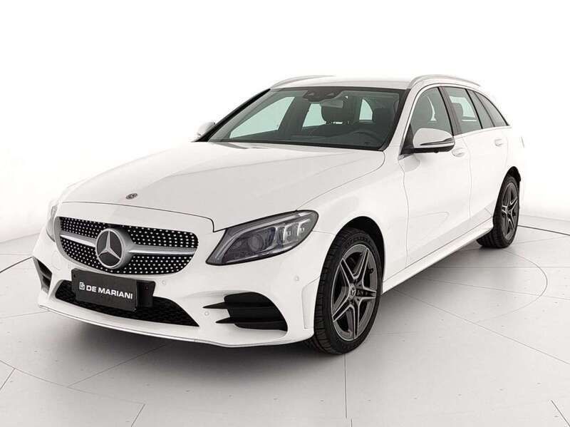 Bianco Usata 2020 Mercedes C220 Premium Station wagon | 26.900 € (Molto cara) - Immagine 1/4
