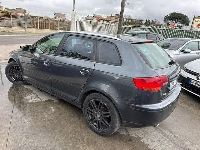 Usata Audi A3 Attraction 140 CV (102 kW) 2007 Grigio Utilitaria