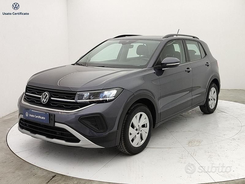Usata VW T-Cross Life 95 CV (69 kW) 2024 Grigio SUV