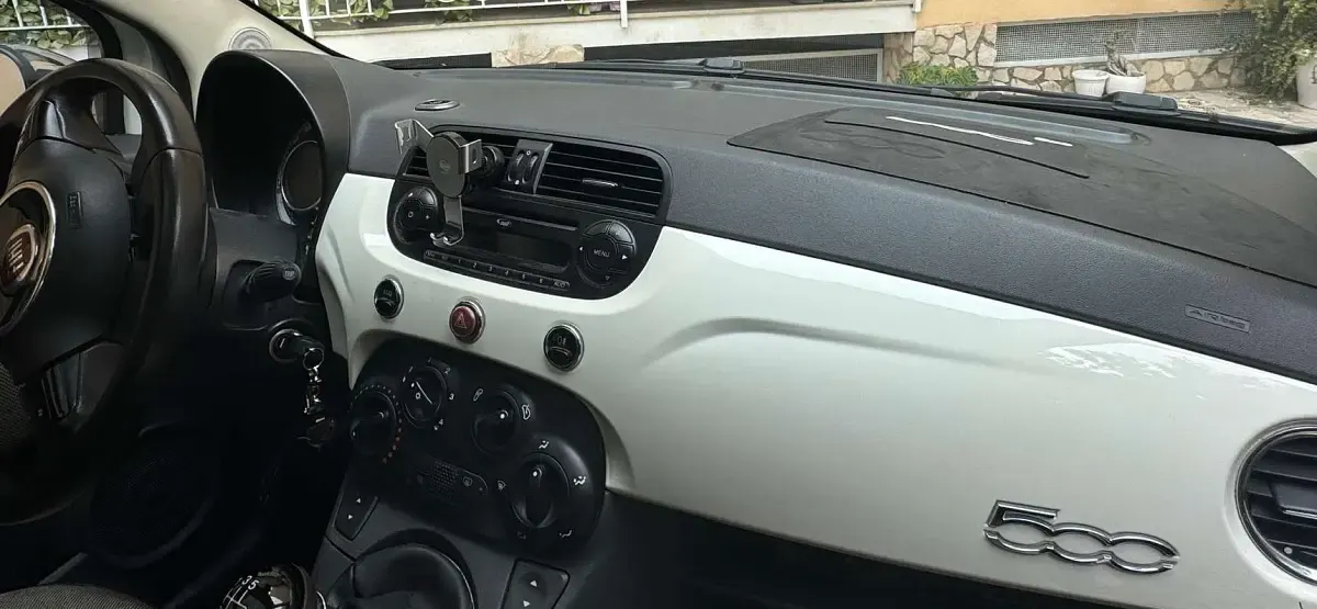 Usata Fiat 500 Lounge 86 CV (63 kW) 2012 Bianco Utilitaria