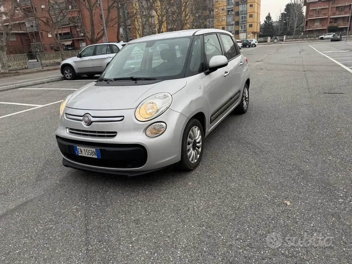 Usata Fiat 500L Lounge 85 CV (62 kW) 2015 Grigio Monovolume