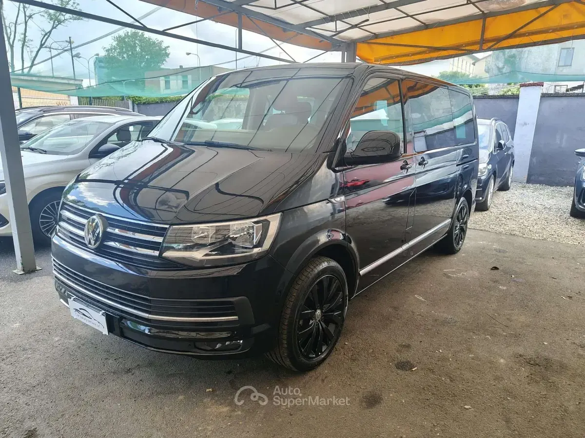 Usado VW T6 Highline 204 CV (150 kW) 2017 Negro Van