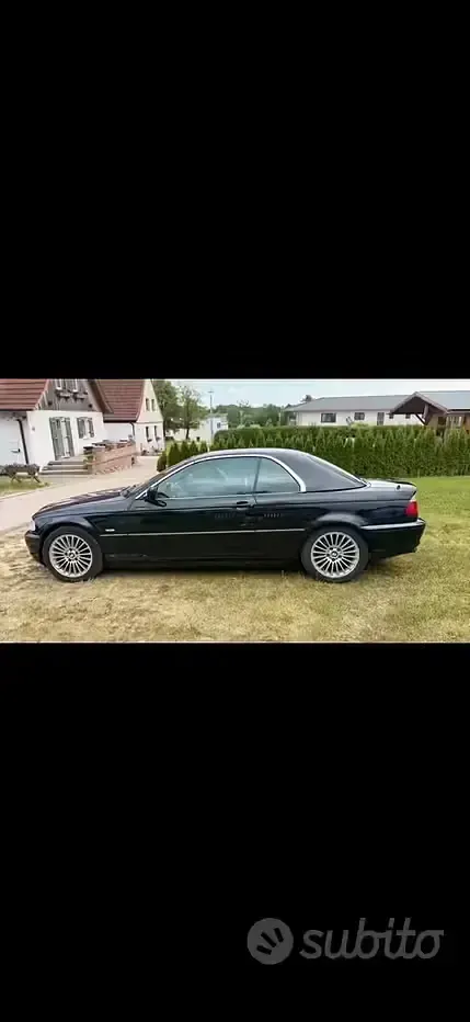 Usata BMW 330 Cabriolet 231 CV (169 kW) 2001 Nero Cabrio