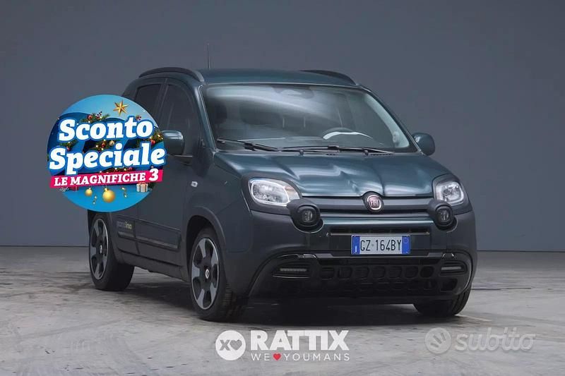Verde Usata 2025 Fiat Panda Cross Due volumi | 12.900 € (Buon prezzo) - Immagine 1/4