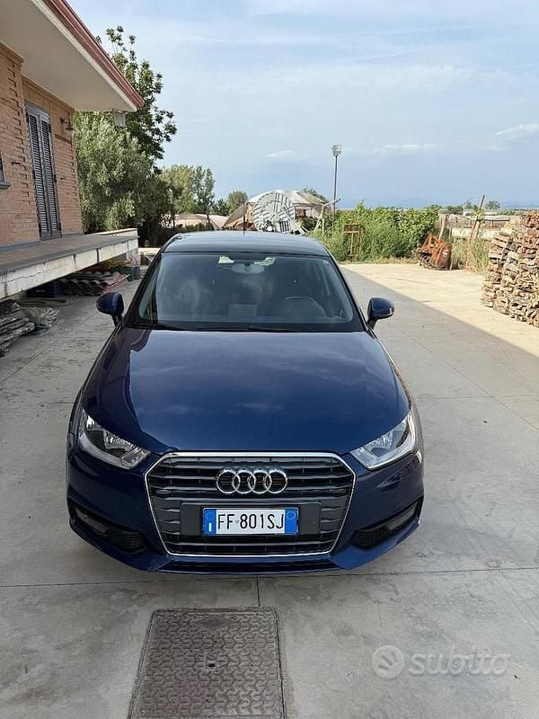 Usata Audi A1 90 CV (66 kW) 2016 Blu Berlina