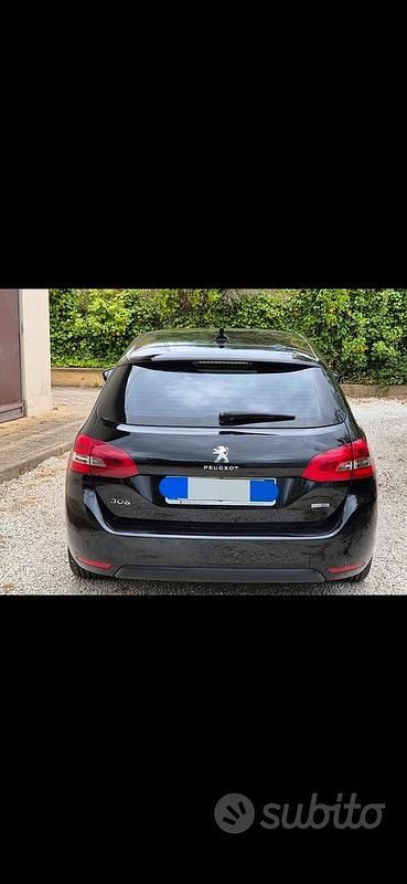 Usata Peugeot 308 S 100 CV (73 kW) 2016 Nero Station wagon