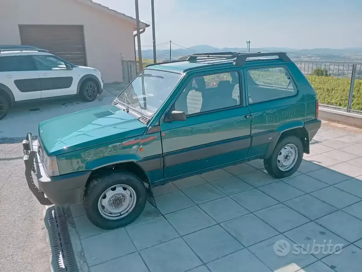 Usata Fiat Panda 4x4 1993 Verde Utilitaria